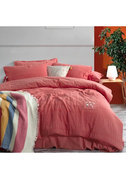 Mood Comfort Candy Pembe Tek Kişilik Nevresim Takımı