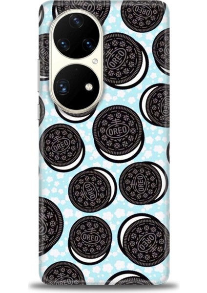 Huawei P50 Pro Kılıf Hd Baskılı - Oreo