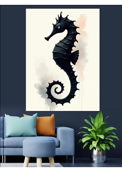 Denizatı Silueti Dekoratif Kanvas - Mdf Ahşap Tablo fırsatları