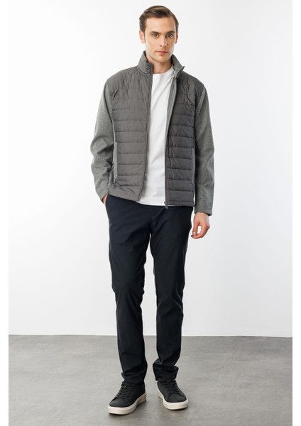 Erkek Önü Kapitone Eşofman Üstü Antra/melanj indirimleri