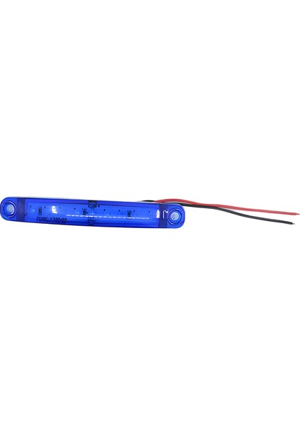 10 Adet Mavi Parmak Lamba 9 LED 12V 24V