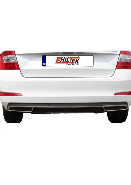 Skoda Octavia (A7) Difüzör - Krom (3 Parça) | Sd (2013-2019)