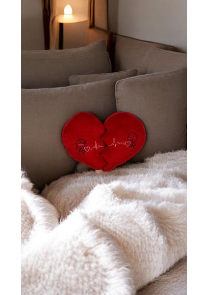Kalbim Sende Yastik 35 Cm, Love Pillow