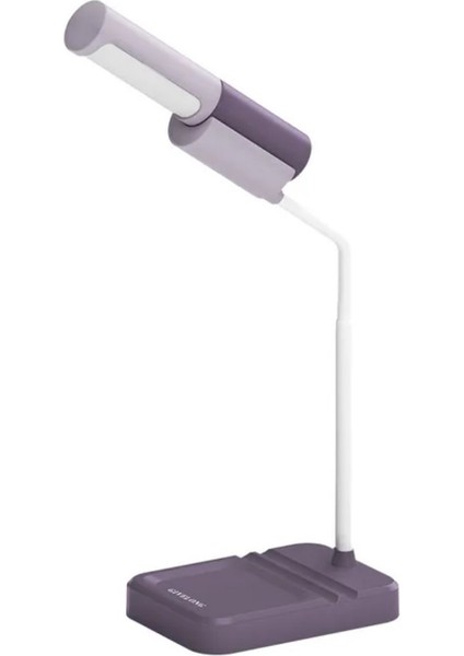 USB LED Lamba Masa Üstü Hediyelik 2 In 1 Telefon Tutucu Mor Çok Fonksiyonlu 1 Adet