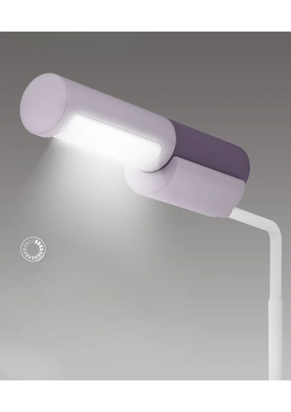 USB LED Lamba Masa Üstü Hediyelik 2 In 1 Telefon Tutucu White Çok Fonksiyonlu 1 Adet