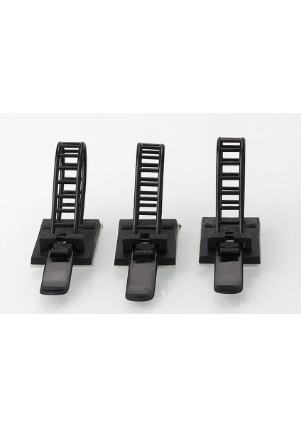 Yapışkanlı Kablo Klipsi Ayarlanabilir 10 Adet modelleri