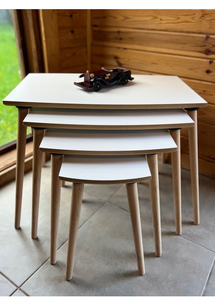 4'lü Mdf Zigon Sehpa