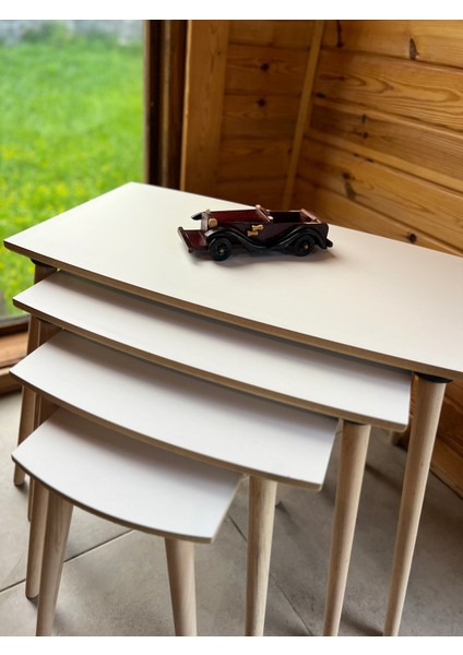 4'lü Mdf Zigon Sehpa