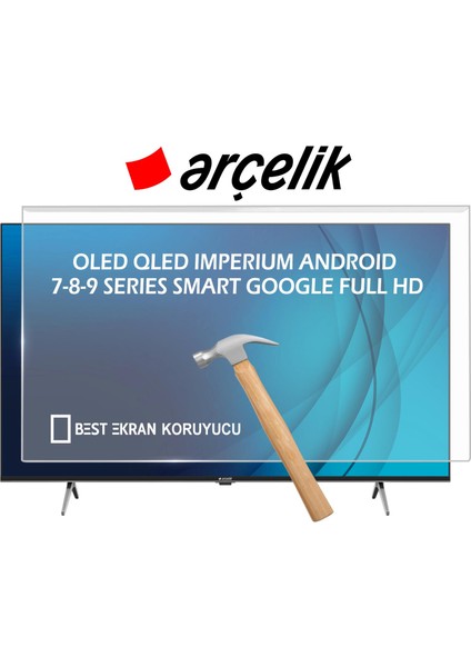 Arçelik A75D790B Tv Ekran Koruyucu - Arçelik 75" Inç 7 serisi A75 D 790 B Tv Koruyucu smart led