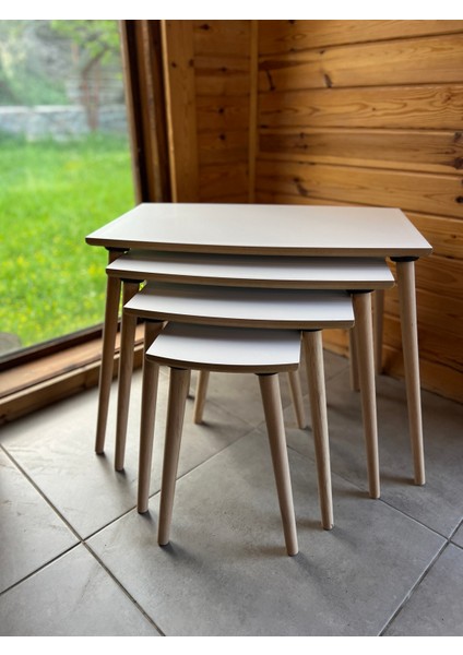4'lü Mdf Zigon Sehpa