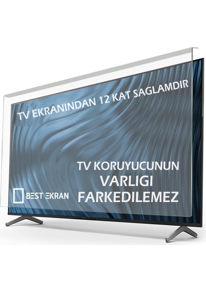 Onvo 75OVF9000UQ Tv Ekran Koruyucu - Onvo 75" Inç 190 Ekran Uydu Alıcılı 4K Ultra HD Google Smart QLED TV