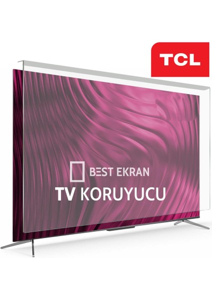 Tcl 75C655GTV Tv Ekran Koruyucu - Tcl 75" Inç 189 Ekran QLED 75C655GTV Televizyon Ekran Koruyucu