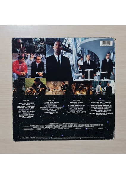 (Siyah Giyen Adamlar) - The Album - Soundtrack - 1997 - Dönem Baskı Plak - Longplay - Lp fiyatları