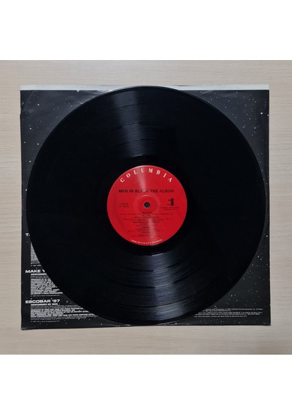 (Siyah Giyen Adamlar) - The Album - Soundtrack - 1997 - Dönem Baskı Plak - Longplay - Lp modelleri