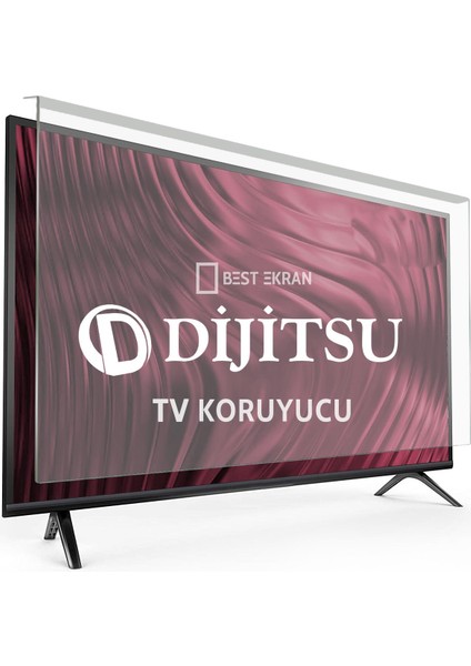 Dijitsu 75DS8500 Tv Ekran Koruyucu - Dijitsu 75" Inç Android LED Tv Ekran Koruyucu