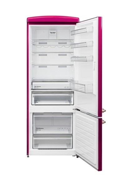 Retro NFK52111 Pembe 471 Lt No-Frost Buzdolabı modelleri