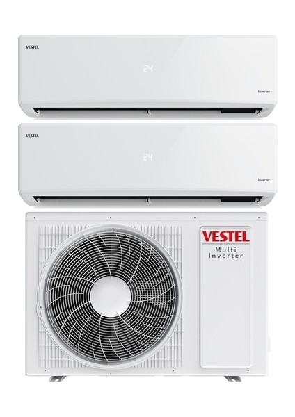 Flora Doğa Plus AC 12+12 A++ 18000 BTU Multi Inverter Klima