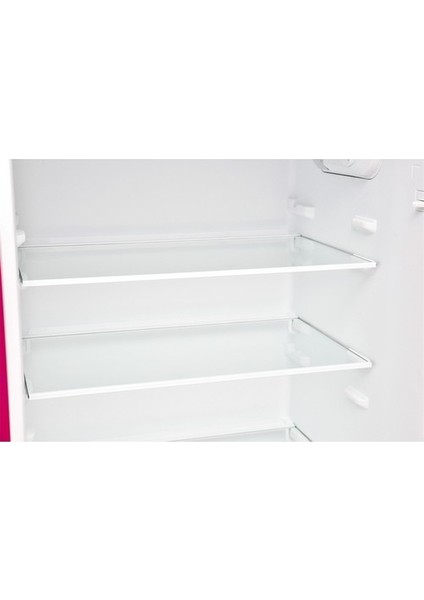 Retro SC32111 Pembe Statik Buzdolabı