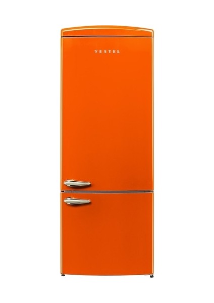 Retro NFK52111 Turuncu 471 Lt No-Frost Buzdolabı