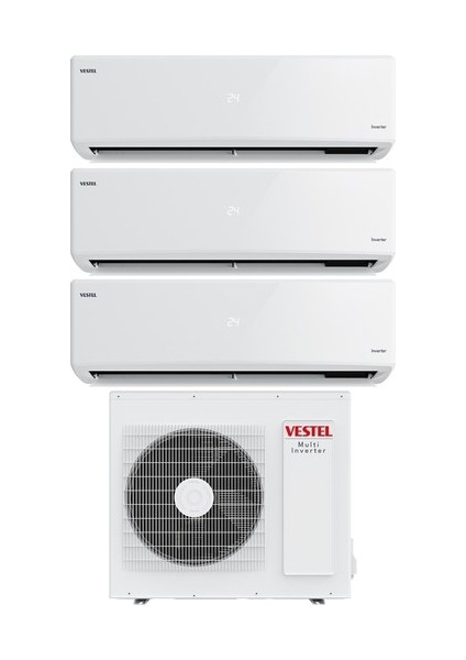 Flora Doğa Plus Ac 9+9+12 27000 BTU Multi Inverter Klima
