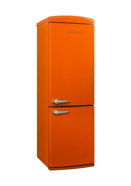 Retro NFK37011 Turuncu 330 Lt No-Frost Buzdolabı fiyatları