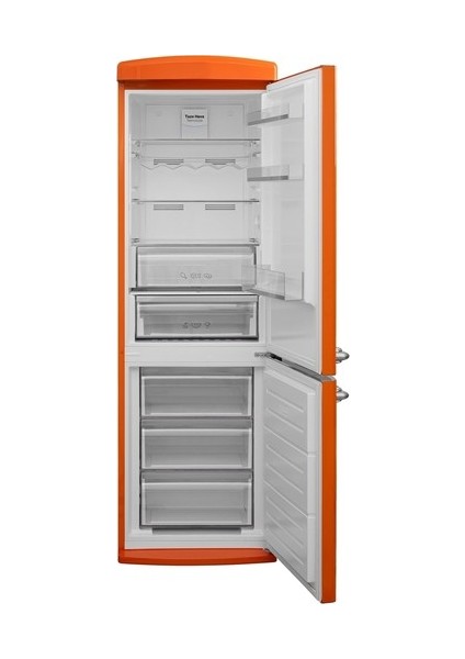 Retro NFK37011 Turuncu 330 Lt No-Frost Buzdolabı modelleri