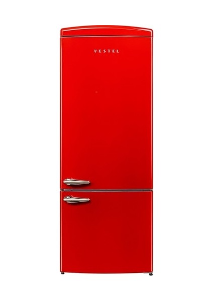 Retro NFK52211 Kırmızı 471 Lt No-Frost Buzdolabı