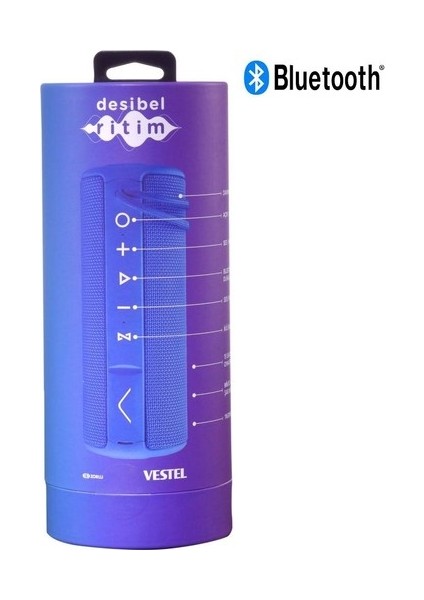 Desibel H500 Bluetooth Hoparlör Mavi indirimleri