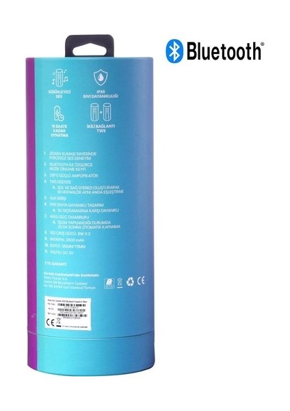 Desibel H500 Bluetooth Hoparlör Mavi