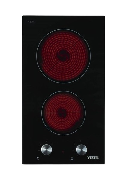 AO-3310 S Ankastre Siyah Ocak