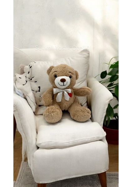 30CM Peluş Oyuncak Ayıcık Aşk Simgeli Tatlı Ayıcık