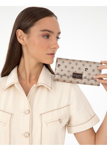 Kadın Cüzdan Deri Fermuarlı Klasik Tasarım Günlük Kullanım İçin