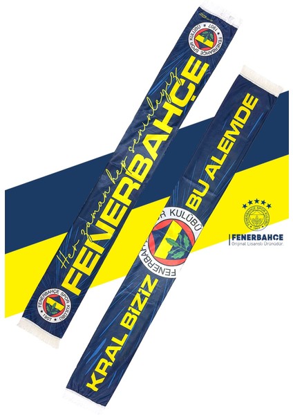 Orijinal Lisanslı Kapüşonlu Kolej Sweat Kadıköy Boğası Basklı + Şal Kaşkol Set