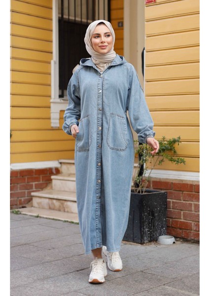 Kadın Beli Büzgü Detaylı Denim Kot Kap -PMK407 fırsatları