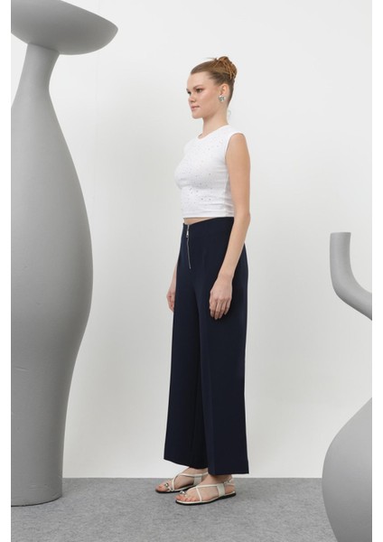 18228 Kadın Fermuarlı Pantolon fiyatları