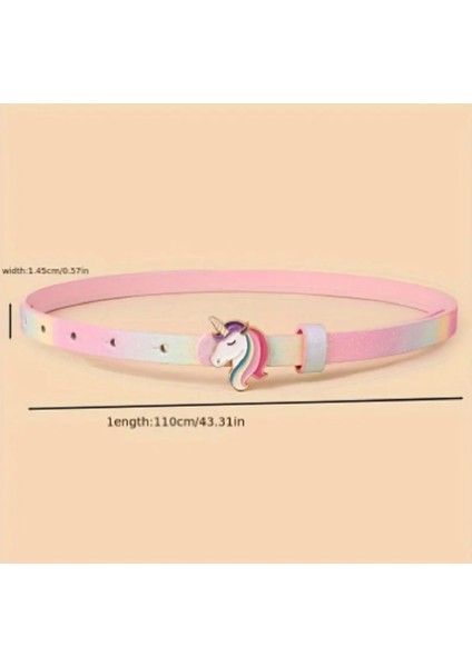 Unicorn Kemer Tokalı Pembe Kız Çocuk Kemer fiyatları
