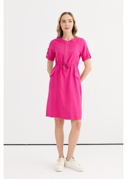 Beli Büzgülü Önü Fermuarlı Kapak Cep Elbise indirimleri