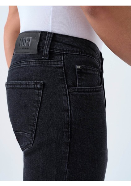 Antrasit Erkek Jean Pantolon LF2039436