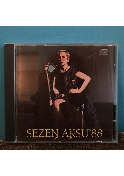 Sezen Aksu - Sezen Aksu'88 - Kırmızı Bandrol Ilk Baskı - Yerli CD