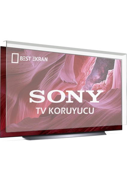 Sony KD-77AG9 Tv Ekran Koruyucu - Sony 77" Inç KD77AG9BAEP Tv Ekran Koruyucu