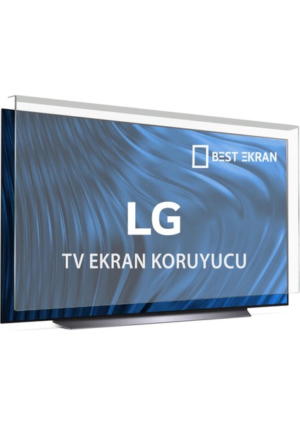 Lg OLED77B16LA Tv Ekran Koruyucu - Lg 77" Inç OLED Kırılmaz Ekran Koruyucu