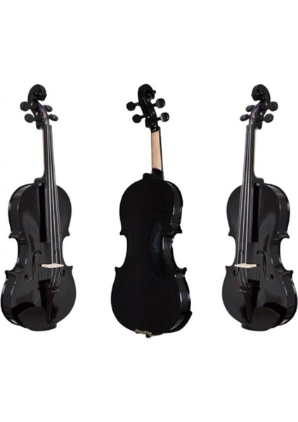Siyah Keman 4/4 Ahşap Tam Boy Kutu Yay Reçine fiyatları