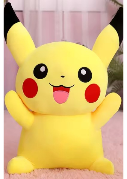 Pikachu Pokemon Peluş Oyuncak Pikaçu Oyuncak Büyük Boy 40 cm