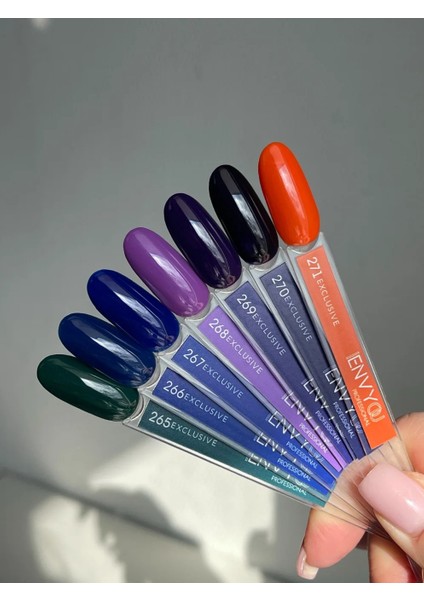 Kalıcı Oje Exclusive Ateş Turuncu 10gr No:271