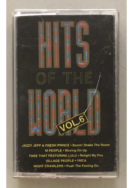 Hits Of The World Vol 6 Kaset (Orjinal Dönem Baskı)