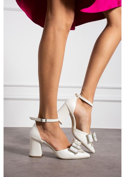 Kadın Taşlı Abiye Topuklu Ayakkabı modelleri