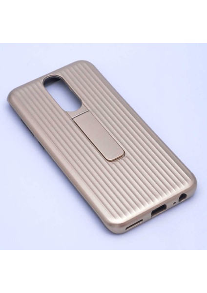 Huawei Mate 10 Lite Uyumlu Kılıf Renkli Standlı Mıknatıslı Wave Kapak