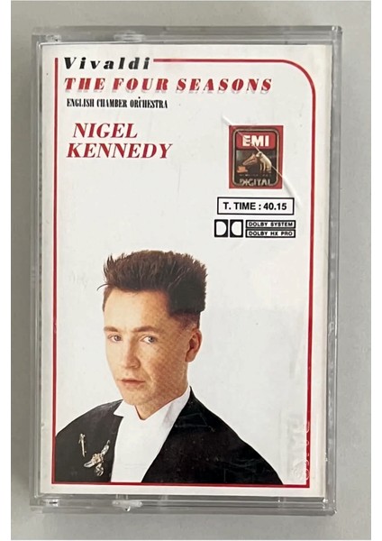 Nigel Kennedy Vivaldi The Four Seasons Kaset (Orjinal Dönem Kağıt Baskı)