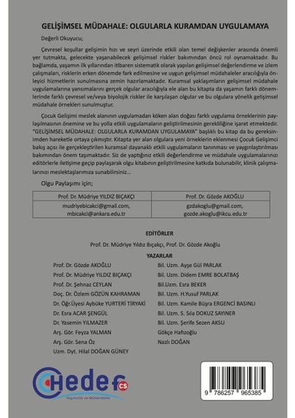 Gelişimsel Müdahale Olgularla Kuramdan Uygulamaya fiyatları