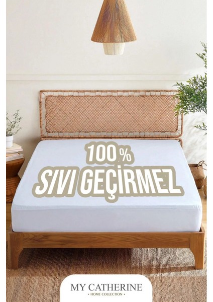 Sıvı Su Geçirmez Fitted Full Kenar Tek Kişilik Çift Kişilik Bebek Çocuk Yatak Alez